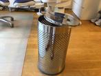 Metalen wasmand met deksel, Ophalen, Zo goed als nieuw, Overige kleuren, Overige typen