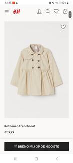 Trenchcoat jasje H&M maat 80, Kinderen en Baby's, Babykleding | Maat 80, Jasje, Meisje, Ophalen of Verzenden, Zo goed als nieuw