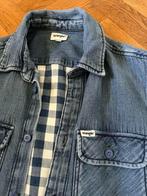 Wrangler overshirt, Kleding | Heren, Overhemden, Ophalen of Verzenden, Zo goed als nieuw, Blauw