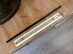 oud meetlatje ebbenhout(?) 40 cm, Ophalen of Verzenden