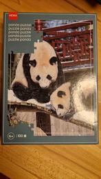 Hema Panda Puzzel - 100 stukjes, Hobby en Vrije tijd, Denksport en Puzzels, Ophalen, Minder dan 500 stukjes, Zo goed als nieuw