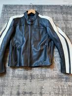 Te koop zgan retro leren motorjack map maat 54, Motoren, Kleding | Motorkleding, Tweedehands, Jas | leer