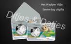 Eerste dag uitgifte Wadden Vijfje coincard KNM, Postzegels en Munten, Munten | Nederland, Euro's, Ophalen of Verzenden, Koningin Beatrix