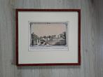 Antieke tekening gezigt buitengoed Bronbeek vue de chateau, Ophalen