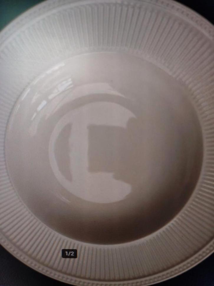 Wedgwood Windsor 5 diepe borden, Huis en Inrichting, Keuken | Servies, Zo goed als nieuw, Bord(en), Wedgwood, Porselein, Ophalen of Verzenden