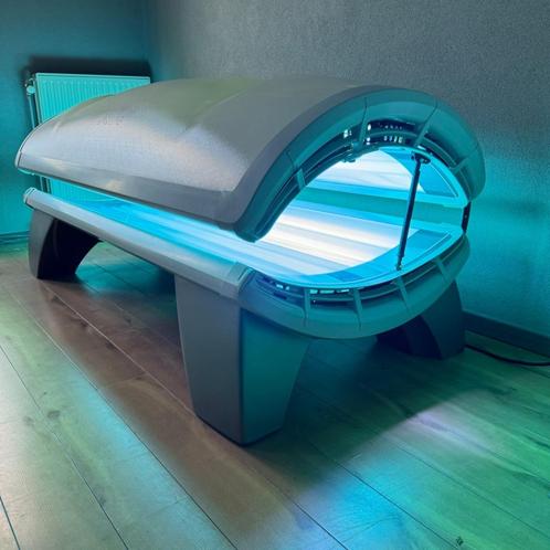 Hapro Jade 24/1 Zonnebank + 1 jaar Garantie, Witgoed en Apparatuur, Zonnebanken en Gezichtsbruiners, Zo goed als nieuw, Zonnebank dubbelzijdig