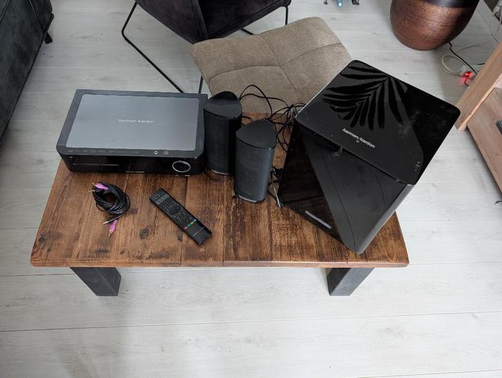Harman Kardon Complete Set – (Kleine Reparatie Nodig), Audio, Tv en Foto, Home Cinema-sets, Gebruikt, Blu-ray-speler, 2.1-systeem