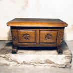 Handgemaakt Houten Kistje, Antiek en Kunst, Curiosa en Brocante, Ophalen of Verzenden