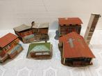 3 BUGALOW S   KERK  POSTKANTOOR  LEUK SETJE   BIEDEN, Hobby en Vrije tijd, Modeltreinen | H0, Overige merken, Gebruikt, Gelijkstroom