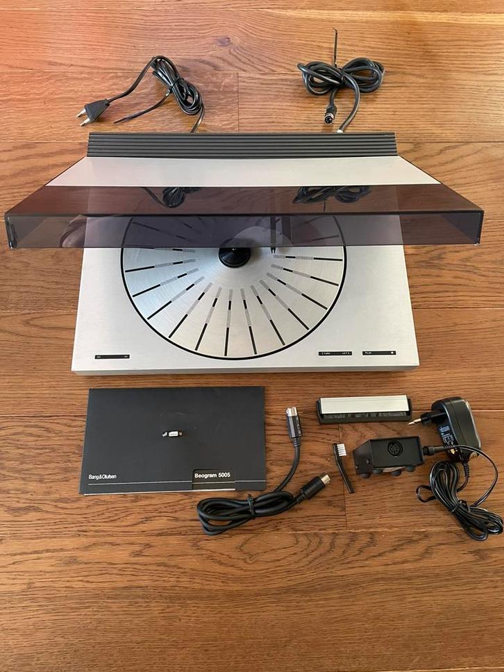 B&O Beogram 5005 + Extra MMC4 + Originele Accessoires, Audio, Tv en Foto, Platenspelers, Zo goed als nieuw, Platenspeler, Overige merken