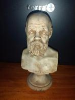 Socrates Buste - Replica van Griekse Filosoof, Ophalen of Verzenden, Gebruikt, Mens
