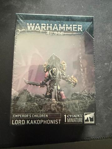Nieuw, Warhammer 40K Lord Kakophonist Sealed beschikbaar voor biedingen