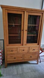 grenen kast, Huis en Inrichting, Kasten | Vitrinekasten, Ophalen, Gebruikt, 100 tot 150 cm, 25 tot 50 cm
