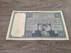 Net biljet 10 gulden Zeeuws Meisje, 1924, Ophalen of Verzenden, 10 gulden