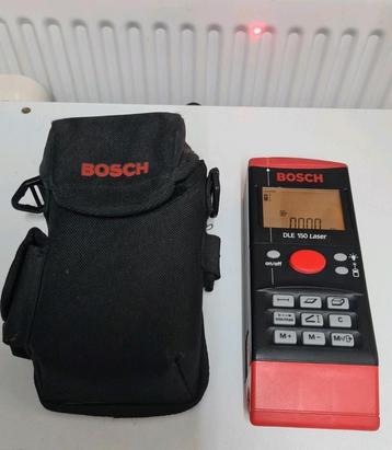 Bosch laser dle 150 in tas 0.3-150 meter dle150  dle-150 beschikbaar voor biedingen