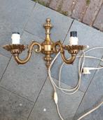 Mooie wandlamp | Kroonluchterstijl, Ophalen of Verzenden, Zo goed als nieuw, Metaal, Kroonluchter - Antiek