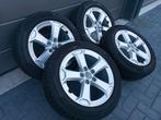 Audi Q2 Q3 winterbanden met nieuwe wit velg set 17. inch, Auto diversen, Wieldoppen, Ophalen of Verzenden, Zo goed als nieuw