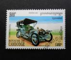 Cambodja - auto - Oldtimer - Rolls Royce 1907 - 500r, Postzegels en Munten, Auto's, Ophalen, Gestempeld