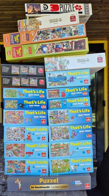 Puzzels beschikbaar voor biedingen