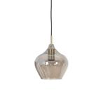 Light&Living Rakel Hanglamp Brons - Nieuw in doos!, Ophalen of Verzenden, Nieuw, Glas, Minder dan 50 cm