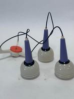 Vintage Design Hanglamp met 3 Lampen stijl memphis group, Huis en Inrichting, Lampen | Hanglampen, Ophalen of Verzenden, Gebruikt