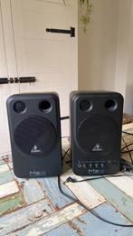 Behringer ms 16 monitor speakers, Ophalen of Verzenden, Gebruikt