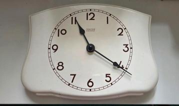 Vintage Mauthe Synchron Wandklok Aardewerk beschikbaar voor biedingen