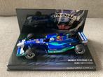 ✅ Kimi Räikkönen 1:43 2001 Sauber Petronas C20 Formule 1, Verzamelen, Ophalen of Verzenden, Nieuw, Formule 1