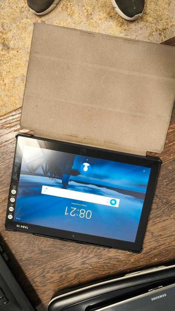 Lenovo Tab 4 10 inch met hoes, Computers en Software, Android Tablets, Gebruikt, Ophalen