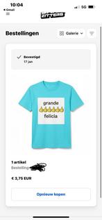 Bankzitters Grande Felicia Shirt - Limited Edition (1/100) M, Kleding | Dames, T-shirts, Maat 38/40 (M), Nieuw, Korte mouw, Verzenden