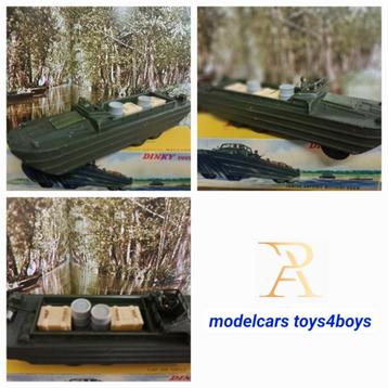 Dinky Toys no 825 de DUKW Camion Amfibie Militaire (4) 1/55 beschikbaar voor biedingen