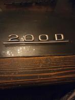 Mercedes 200 D embleem, Ophalen, Mercedes-Benz