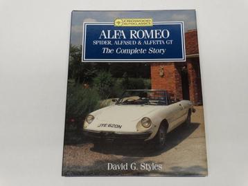Alfa Romeo Spider Alfasud Alfetta GT prachtig boek nieuw beschikbaar voor biedingen