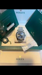 Rolex Datejust 41mm Jubilee | Rhodium Diamond Dial | 126334, Ophalen, Staal, Zo goed als nieuw, Rolex