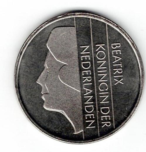 24-774 Nederland 1 gulden 1987, Postzegels en Munten, Munten | Nederland, Losse munt, 1 gulden, Koningin Beatrix, Ophalen of Verzenden