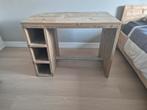 Mooi robuust steigerhouten bureau, Huis en Inrichting, Ophalen of Verzenden, Zo goed als nieuw