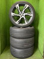 Originele 22 inch Volvo R-Design velgen met banden XC90, Sweden, Gebruikt, 275 mm, Banden en Velgen