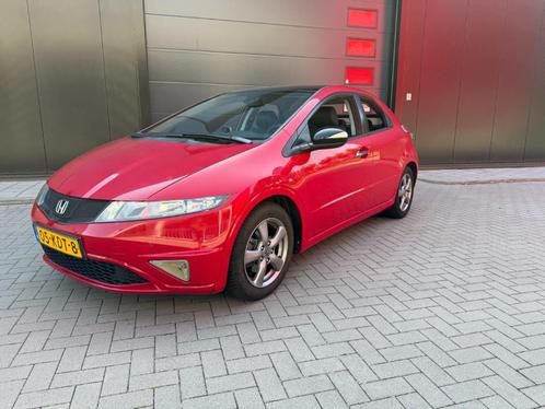 Honda Civic 1.4 I Sport 5DR NAP 2009 Rood, Auto's, Honda, Bedrijf, Civic, ABS, Airbags, Airconditioning, Alarm, Bluetooth, Boordcomputer