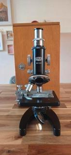 Olympus Tokyo microscoop in houten reiskist, Ophalen of Verzenden