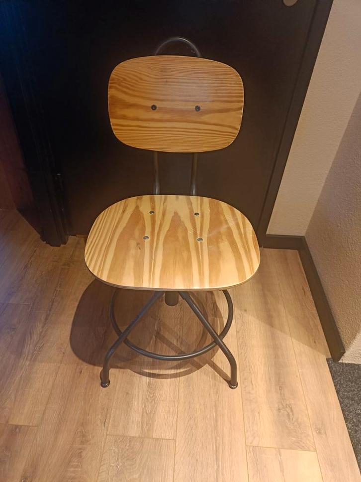 Bureaustoel Ikea Kullaberg, Huis en Inrichting, Bureaustoelen, Zo goed als nieuw, Zwart, Ophalen
