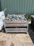 2 kisten beach peppel 10 tot 20 cm, Tuin en Terras, Grind, Keien en Split, Ophalen of Verzenden, Zo goed als nieuw, Overige materialen