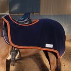 Marta morgan uitrijdeken fleece blauw oranje, Ophalen of Verzenden