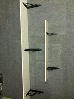 Vintage Planken met Smeedijzeren Dragers, Ophalen, Gebruikt