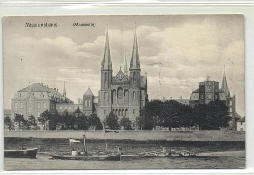 x04057 steyl missiehuis stoomboot veerpont, Verzamelen, Ansichtkaarten | Nederland, Ongelopen, Limburg, Voor 1920, Verzenden