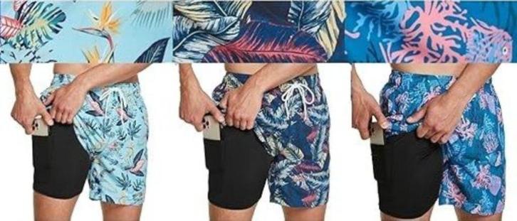ZENGVEE Men’s Swim Shorts, Kleding | Heren, Badmode en Zwemkleding, Zwemshort, Overige maten, Overige kleuren, Verzenden
