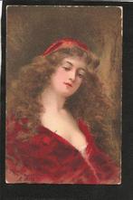 Vrouw 2x, A Asti, Verzenden, Voor 1920, Gelopen, Overige thema's