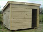 🐕‍🦺maatwerk HONDENVERBLIJF - van hout - ruim en degelijk, Ophalen, Hondenkennel, 110 cm of meer, 100 cm of meer
