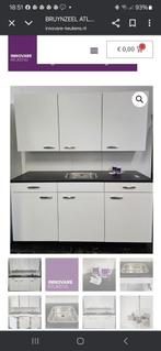 Brynzeel keuken., Huis en Inrichting, Keuken | Complete keukens, Ophalen, Zo goed als nieuw, Wit, Enkelwandige keuken