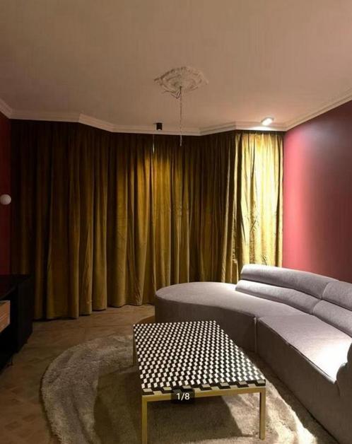 Salontafel zwart wit patroon, Huis en Inrichting, Tafels | Salontafels, Gebruikt, Minder dan 50 cm, 50 tot 100 cm, 100 tot 150 cm