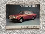 Insructieboekje Volvo 264, Ophalen of Verzenden